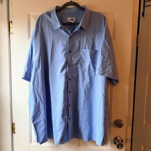 Men's Casual Light Blue Button Down Shirt